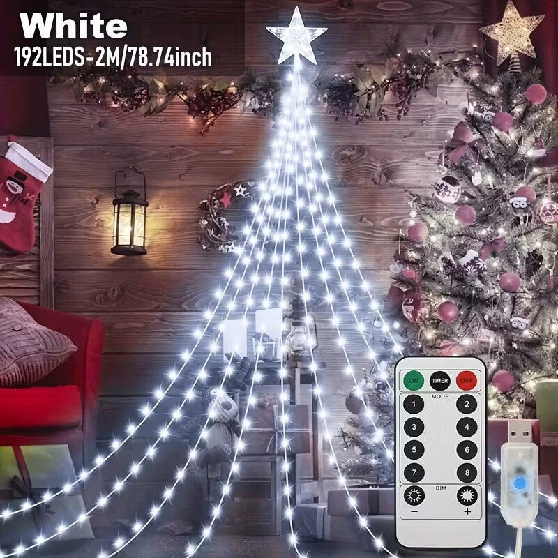 🎁Last Day Sale 🔥-🎄Starlight Cascade Tree Lights