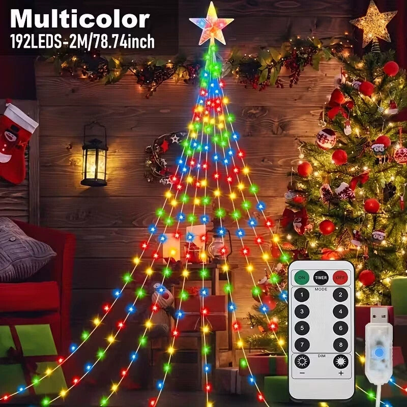 🎁Last Day Sale 🔥-🎄Starlight Cascade Tree Lights