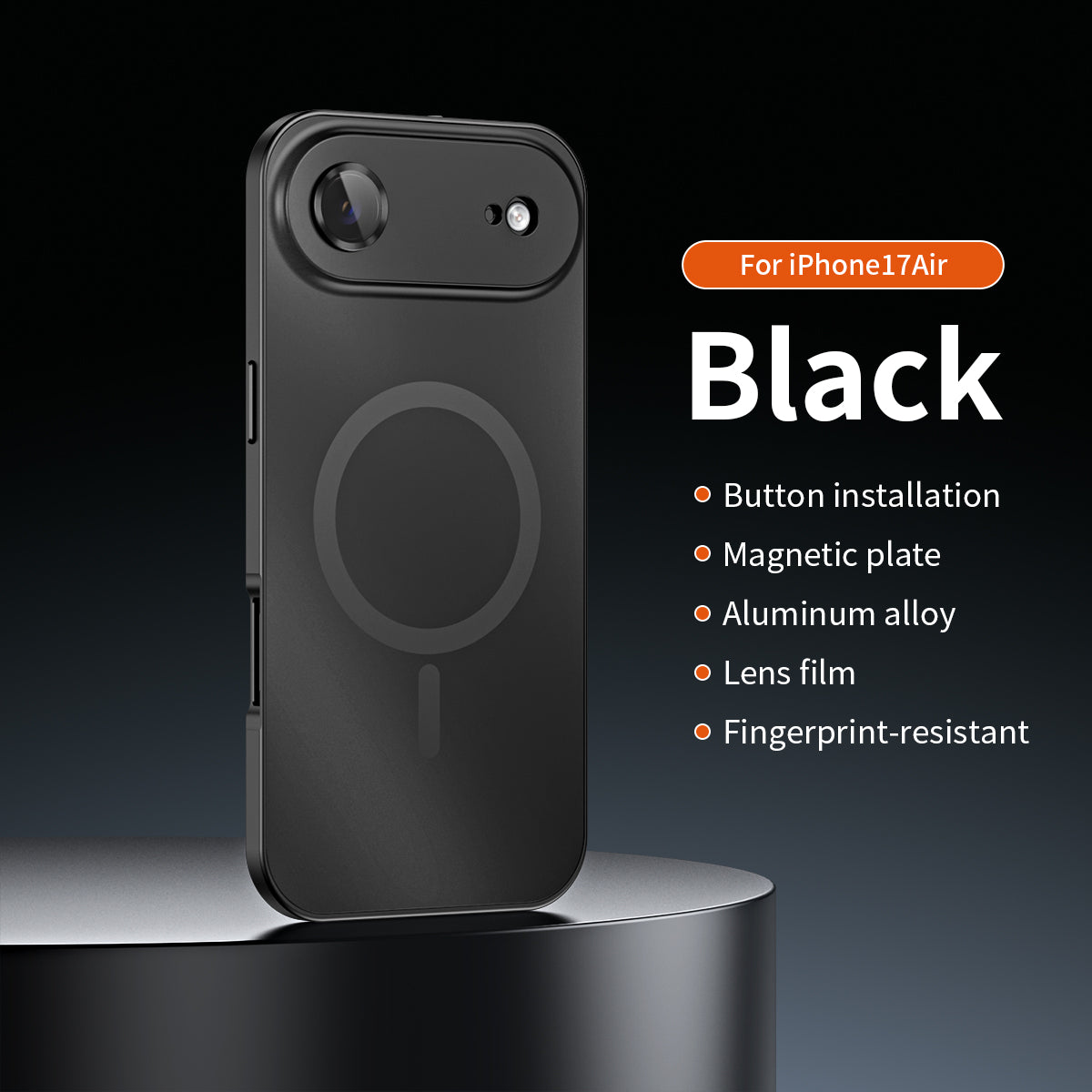 Magnetische Metall-Snap-On-Hülle für iPhone