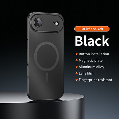 Magnetische Metall-Snap-On-Hülle für iPhone